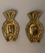 Load image into Gallery viewer, KEPT London Stock Pair of large baroque brass wall sconces
