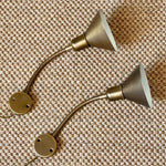 Load image into Gallery viewer, KEPT London Stock Pair of metal wall lights
