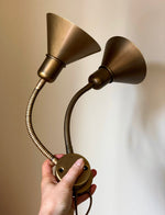 Load image into Gallery viewer, KEPT London Stock Pair of metal wall lights
