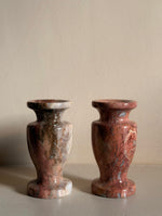 Load image into Gallery viewer, KEPT London Stock Pair of pink stone bud vases
