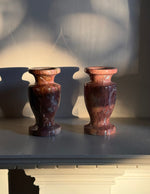 Load image into Gallery viewer, KEPT London Stock Pair of pink stone bud vases
