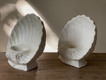Load image into Gallery viewer, KEPT London Stock Pair of plaster cast shell candle holders
