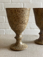 Load image into Gallery viewer, KEPT London Stock Pair of pottery goblets
