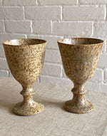 Load image into Gallery viewer, KEPT London Stock Pair of pottery goblets

