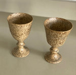 Load image into Gallery viewer, KEPT London Stock Pair of pottery goblets
