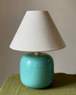 Load image into Gallery viewer, KEPT London Stock Pair of turquoise ceramic lamps
