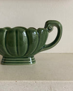 Load image into Gallery viewer, KEPT London Pair of Wade small green mantle vases
