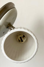 Load image into Gallery viewer, KEPT London Stock Pair of white ceramic wall lights
