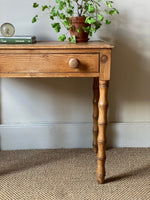 Load image into Gallery viewer, KEPT London Stock Pine washstand with faux bamboo legs
