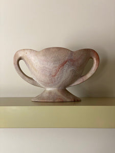 KEPT London Stock Pink stone mantle vase