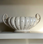 Load image into Gallery viewer, KEPT London Stock Polka dot mantle vase, H J Wood
