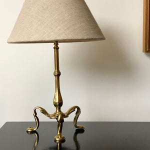 KEPT London Pullman tripod brass lamp