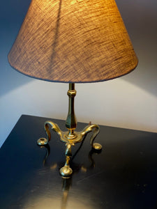 KEPT London Pullman tripod brass lamp