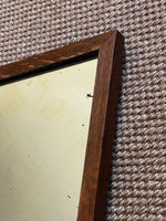 Load image into Gallery viewer, KEPT London Stock Pyramid long oak mirror
