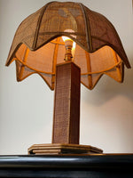 Load image into Gallery viewer, KEPT London Rattan and wicker large lamp
