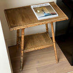 Load image into Gallery viewer, KEPT London Stock Rectangular bamboo and woven table
