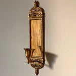Load image into Gallery viewer, KEPT London Stock Rectangular brass wall sconce
