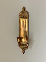 Load image into Gallery viewer, KEPT London Stock Rectangular brass wall sconce
