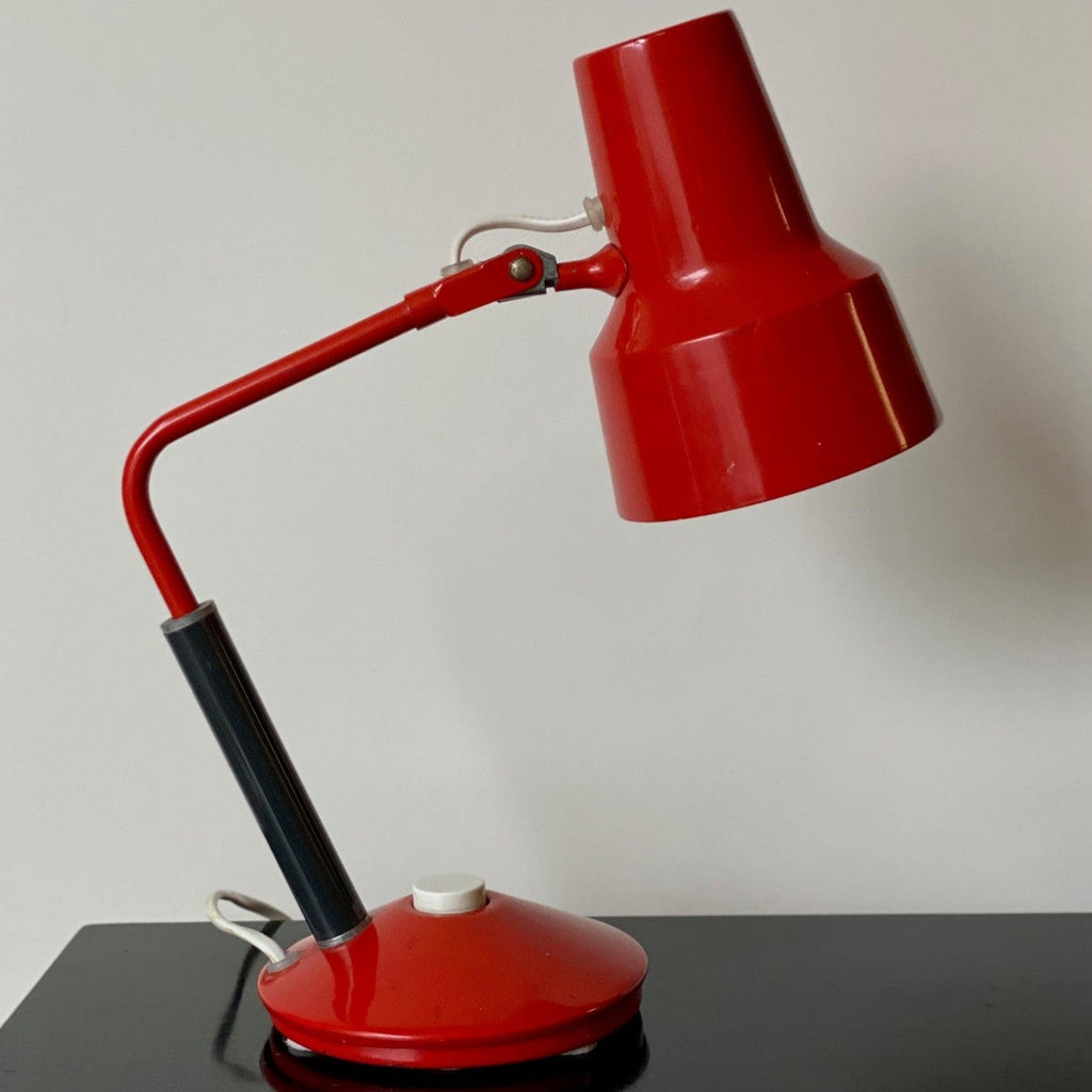 KEPT London Stock Red desk lamp