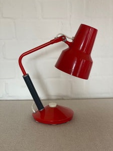 KEPT London Red lacquered desk lamp