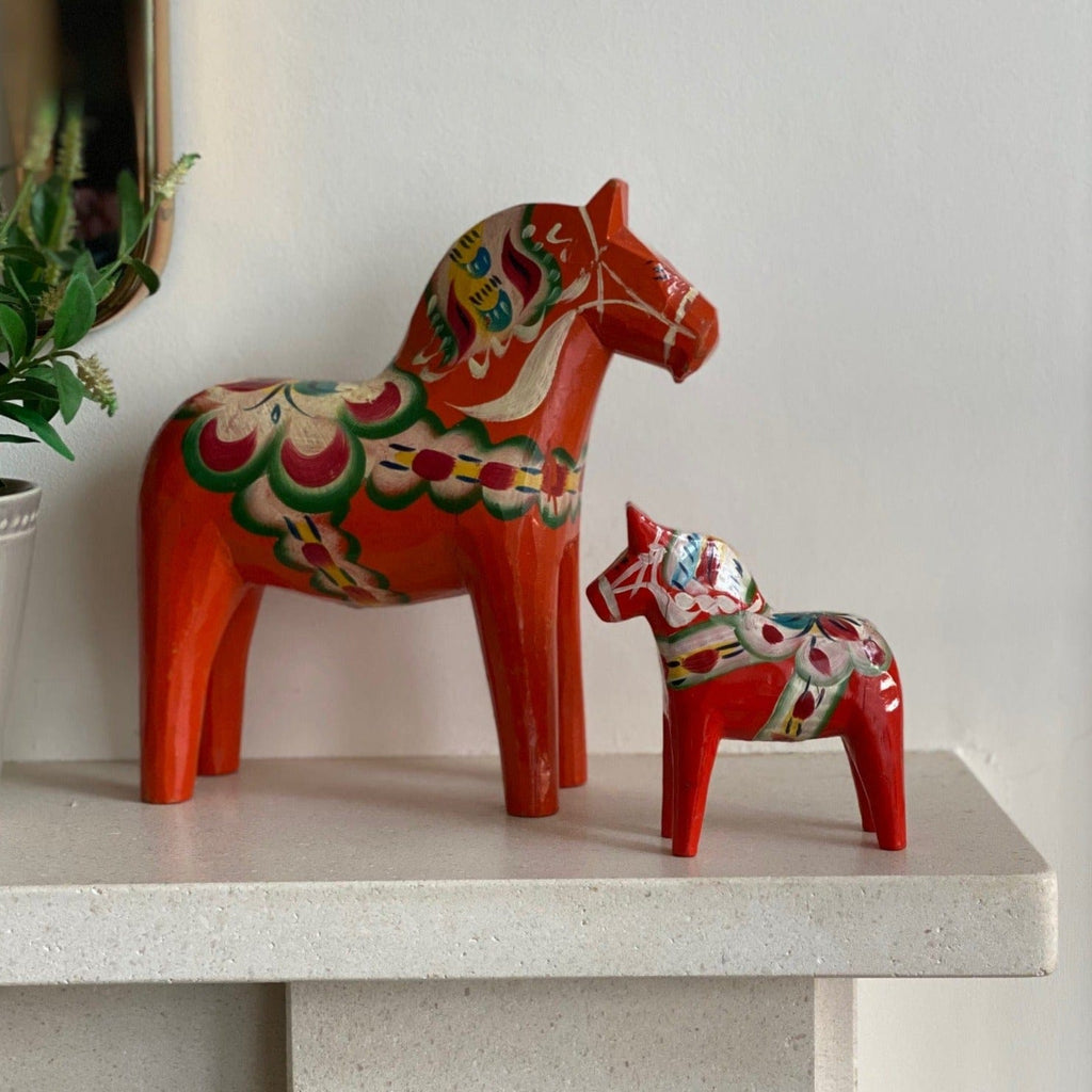 KEPT London Red large Dala horse, Sweden