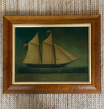 Load image into Gallery viewer, KEPT London Stock Reverse glass ship painting, English
