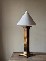 Load image into Gallery viewer, KEPT London Stock Rhombus brass lamp with lion feet
