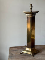 Load image into Gallery viewer, KEPT London Stock Rhombus brass lamp with lion feet
