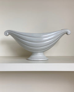 KEPT London Stock Ribbed mantle vase with curled handles