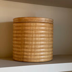 Load image into Gallery viewer, KEPT London Stock Ribbed wooden ice bucket
