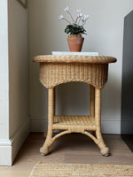Load image into Gallery viewer, KEPT London Round wicker side table

