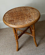 Load image into Gallery viewer, KEPT London Stock Round wicker woven table
