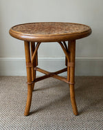 Load image into Gallery viewer, KEPT London Stock Round wicker woven table
