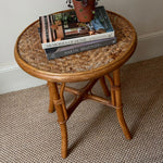 Load image into Gallery viewer, KEPT London Stock Round wicker woven table
