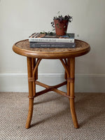 Load image into Gallery viewer, KEPT London Stock Round wicker woven table
