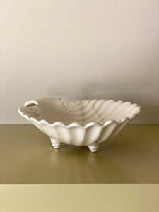 KEPT London Royal Creamware shell dish