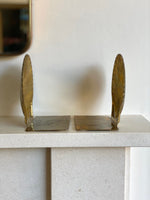 Load image into Gallery viewer, KEPT London Stock Scallop shell brass bookends
