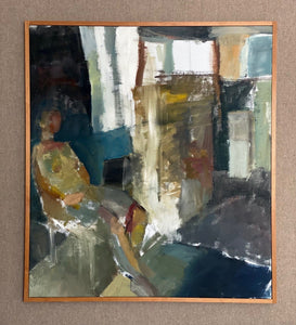 KEPT London Seated figure, by Gun Ferling 1984