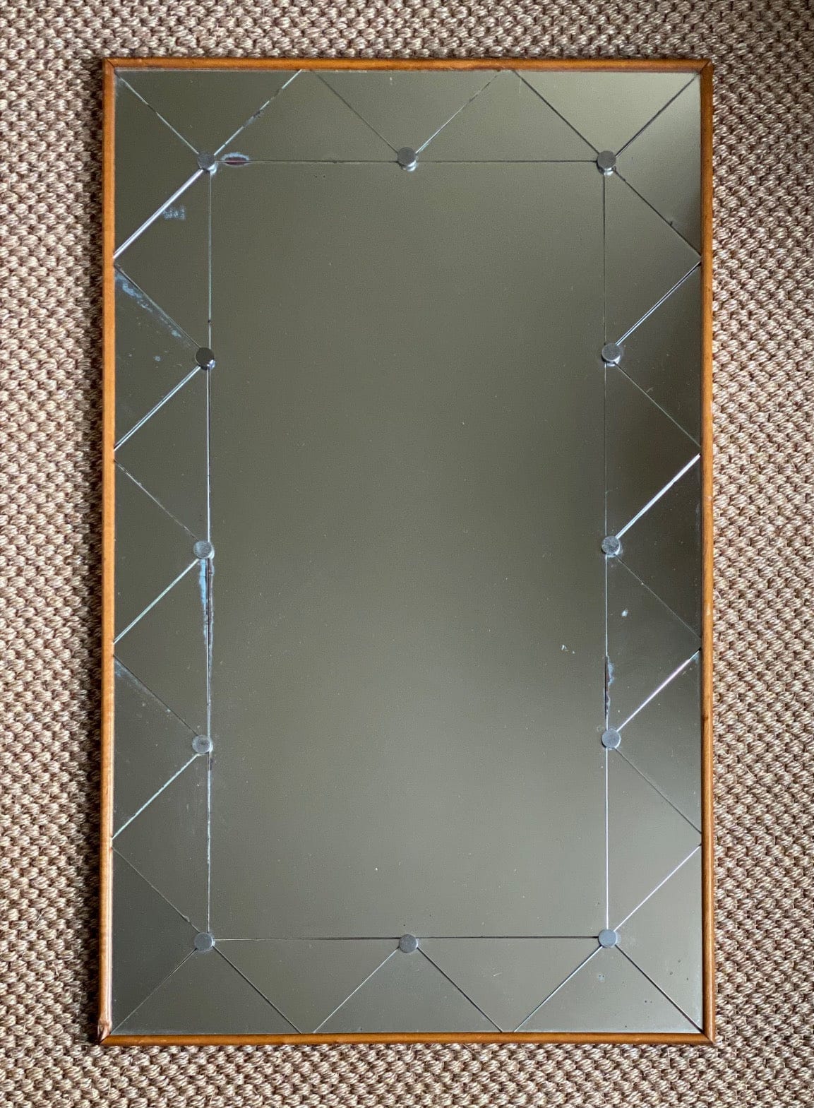 KEPT London Stock Sectional mirror with birch wood frame