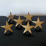 Load image into Gallery viewer, KEPT London Stock Set of six star napkin rings
