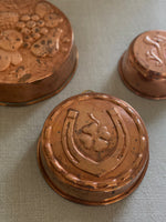 Load image into Gallery viewer, KEPT London Set of three copper moulds
