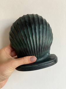 KEPT London Stock Shell verdigris bookends