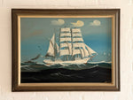 Load image into Gallery viewer, KEPT London Stock Ship painting, 1930s
