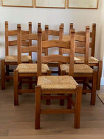 Load image into Gallery viewer, KEPT London Six oak and rush chairs
