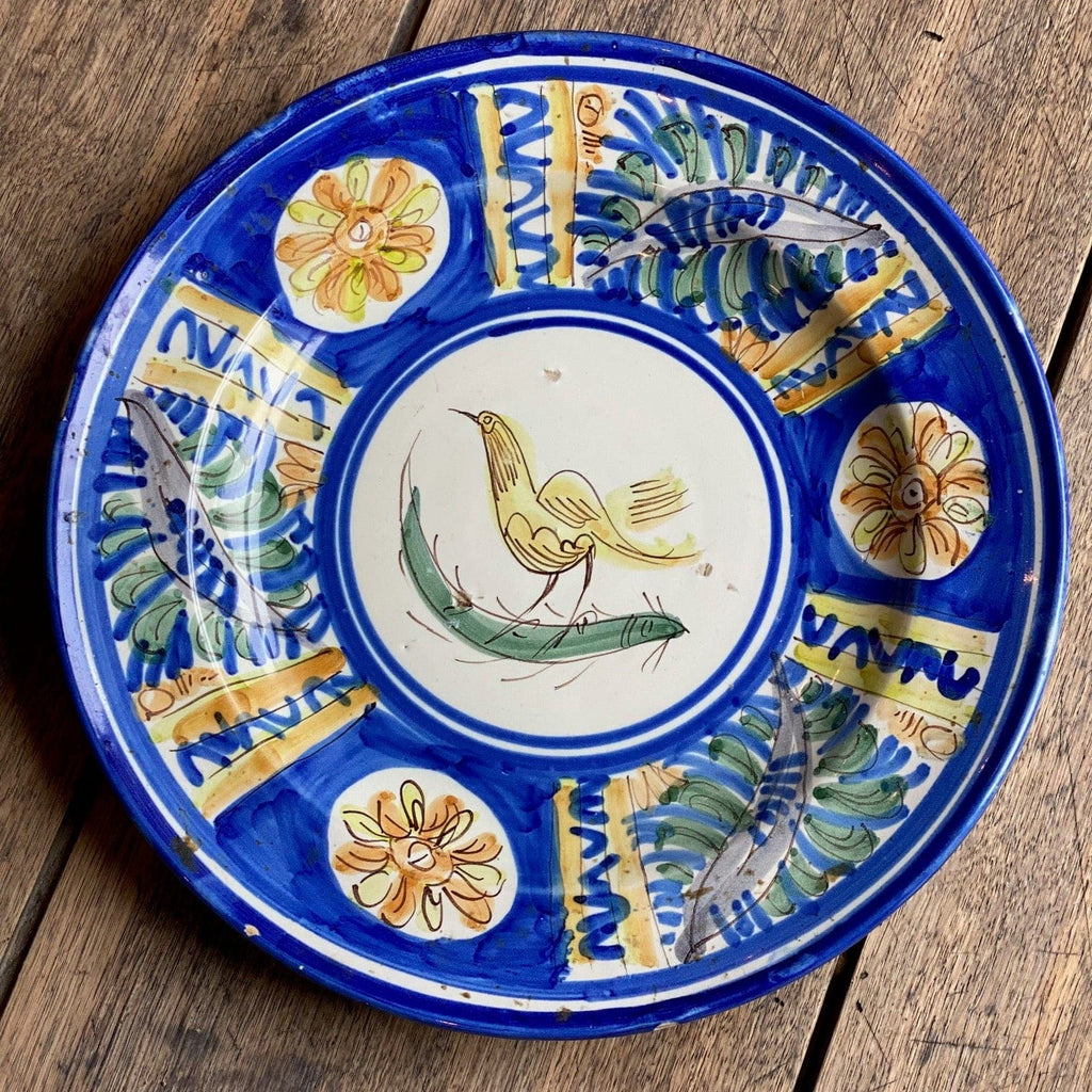 KEPT London Stock Spanish bird plate
