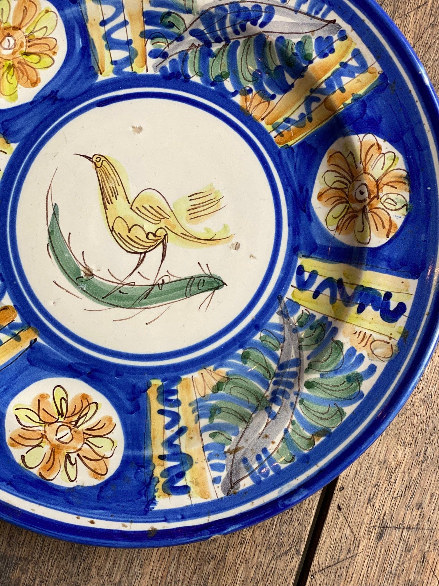 KEPT London Stock Spanish bird plate
