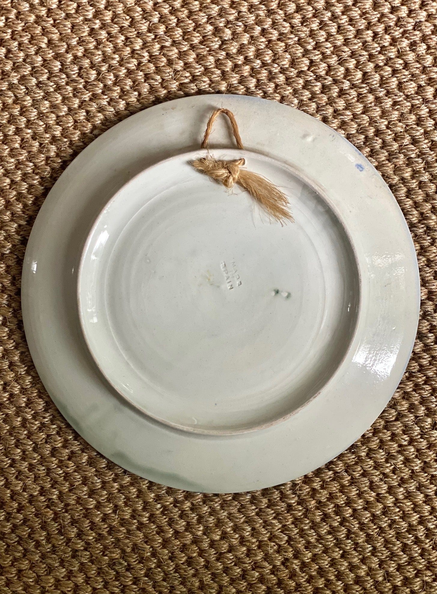 KEPT London Stock Spanish patterned hanging plate