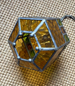 Load image into Gallery viewer, KEPT London Stock Stained glass hexagonal pendant light
