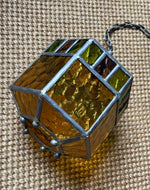 Load image into Gallery viewer, KEPT London Stock Stained glass hexagonal pendant light
