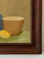 Load image into Gallery viewer, KEPT London Stock Still life with bottles and bowl, signed I. Körner
